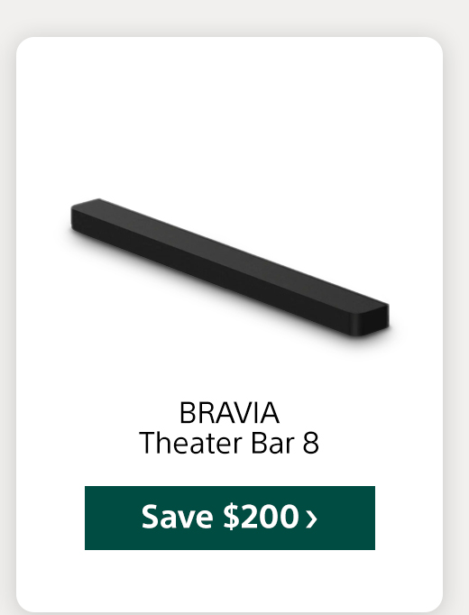 BRAVIA Theater Bar 8 Save