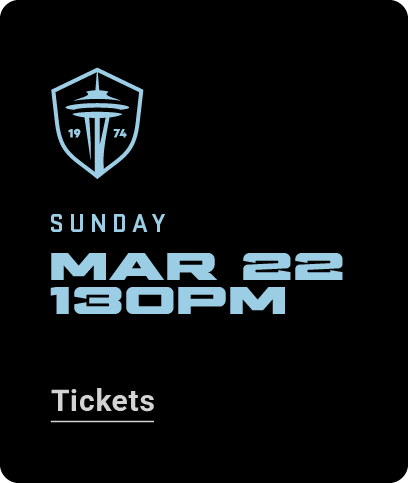 MNUFC vs SEA | Sun, Mar 22 at 1:30pm
