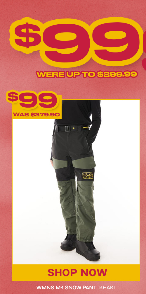 WMNS M1 SNOW PANT KHAKI