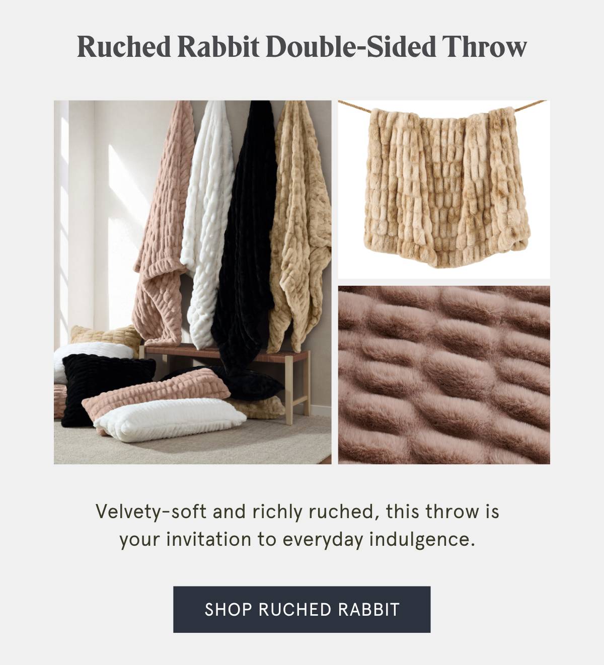 Shop Ruched Rabbit