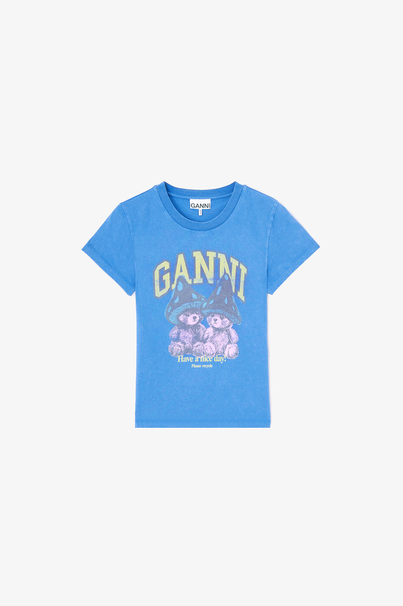 Baby Fit T-shirt with Mushroom Teddy