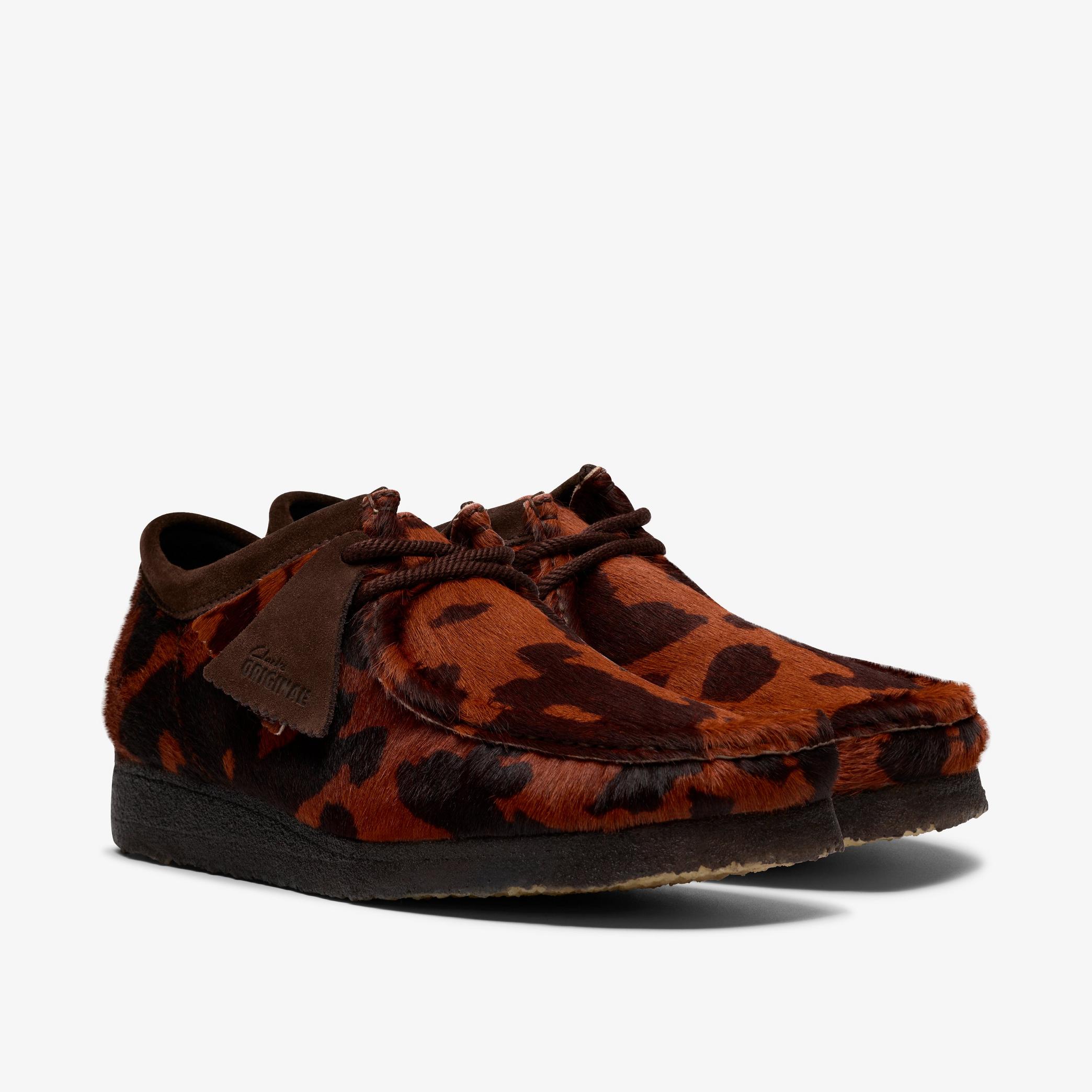 Shop Wallabee Brown Cow Print