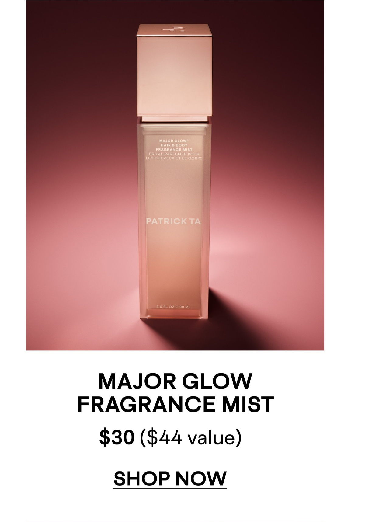 MAJOR GLOW FRAGRANCE MIST