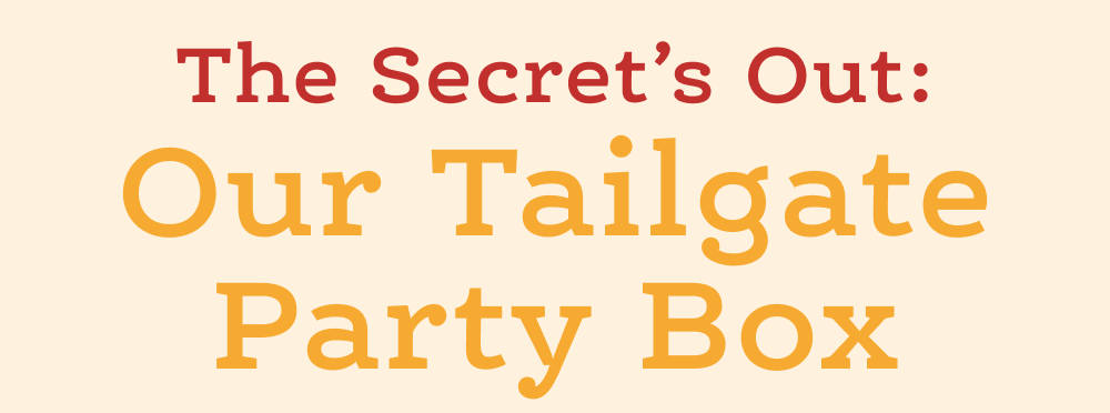 The secret's out