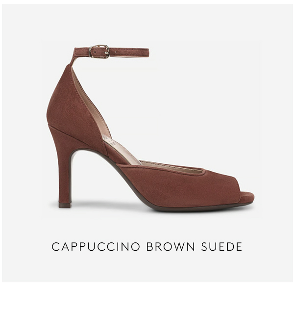 Cappuccino Brown Suede