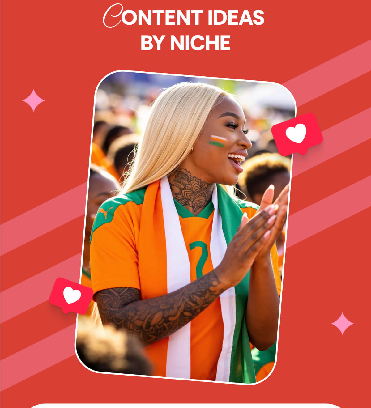 CONTENT IDEAS  BY NICHE