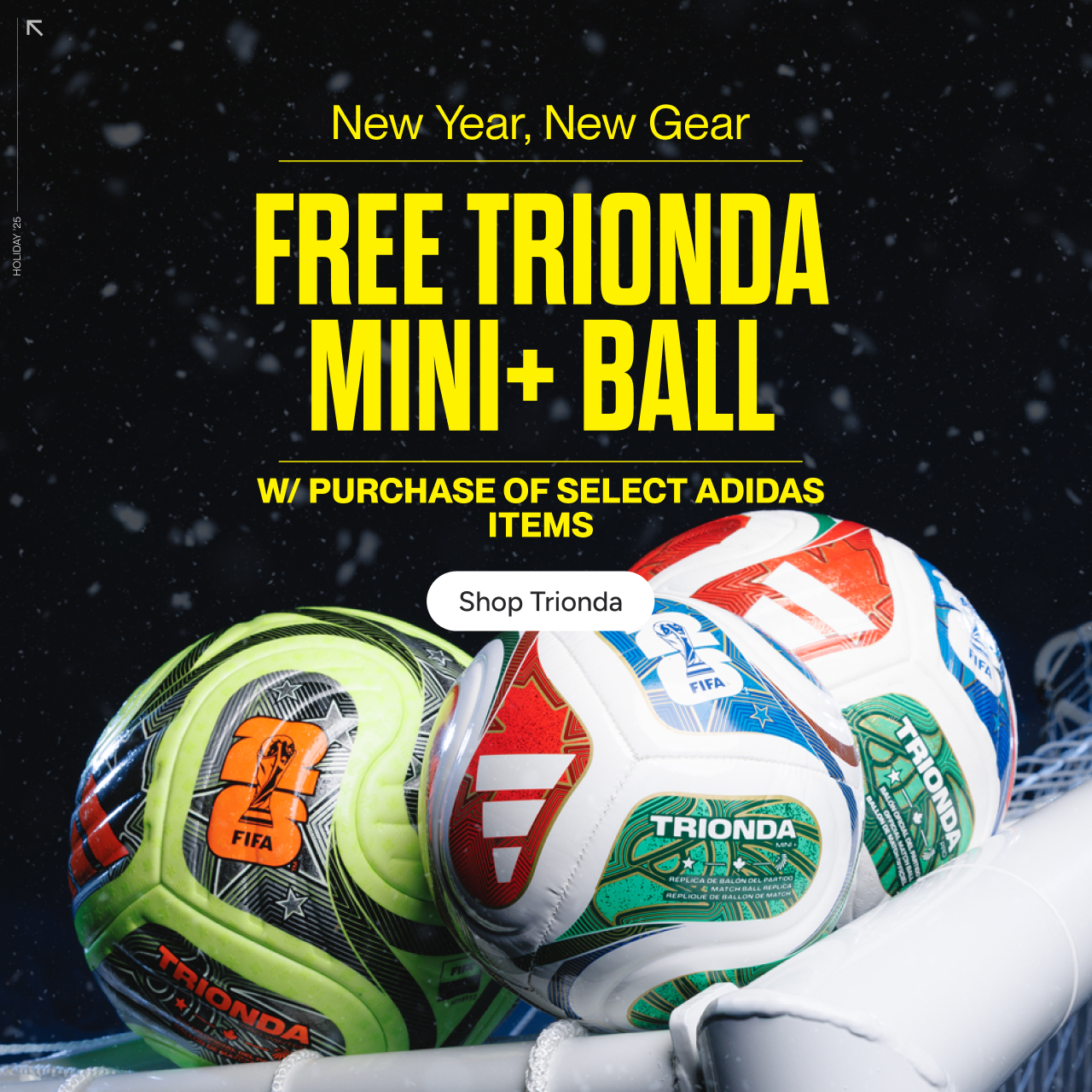 FREE Trionda mini+ ball with purchase of select items