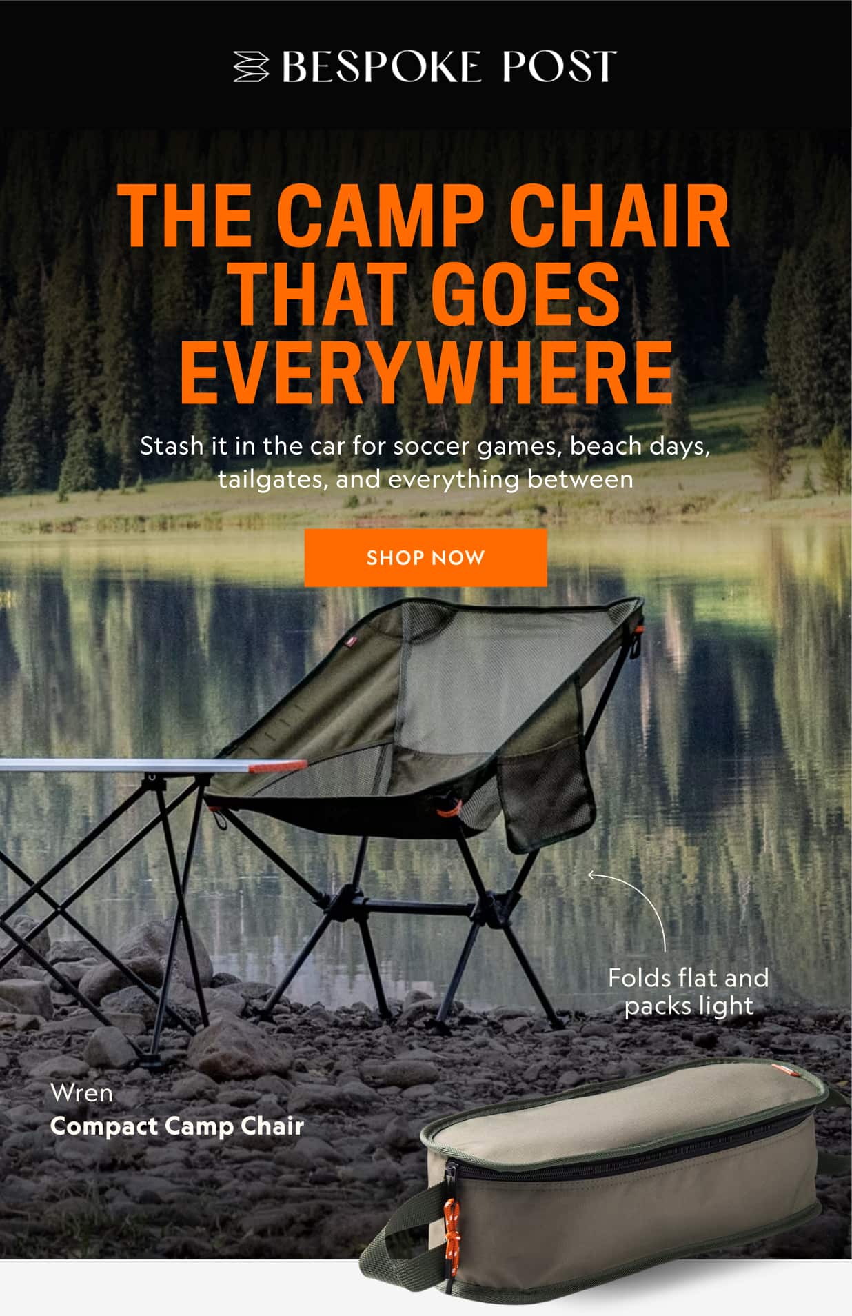 The Camp Chair That Goes Everywhere