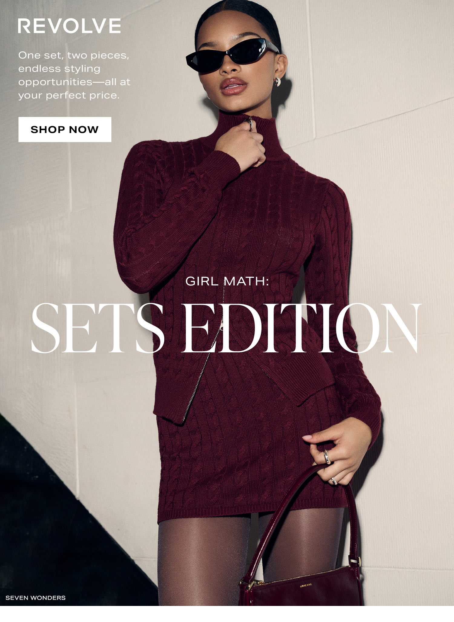 Girl Math: Sets Edition. One set, two pieces, endless styling opportunities—all at your perfect price. Shop Now