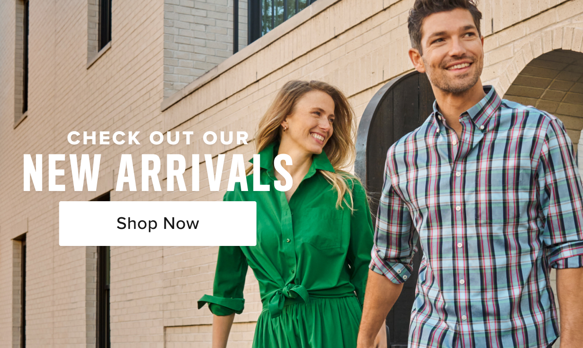 Check out our New Spring Arrivals in bold colors & patterns for Him + Her