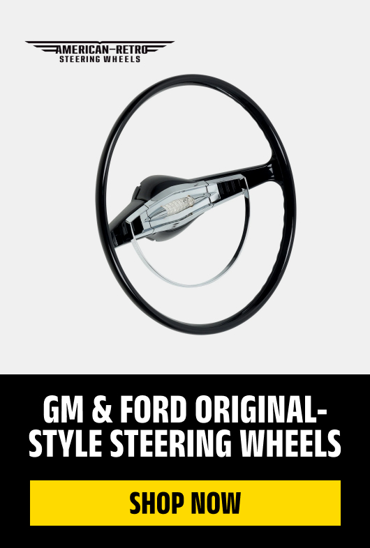 GM & Ford Original-Style Steering Wheels