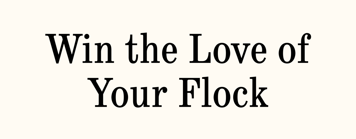Win the Love of Your Flock