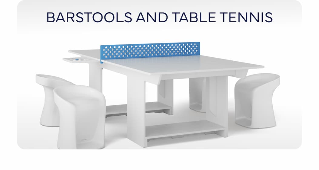 Barstools And Table Tennis