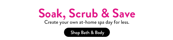 Soak, Scrub & Save