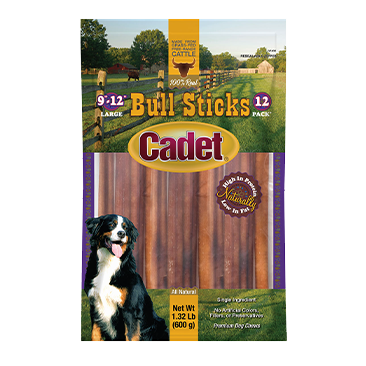 Cadet Bull Stick Variety 9-inch-12-inch, 2-Pack