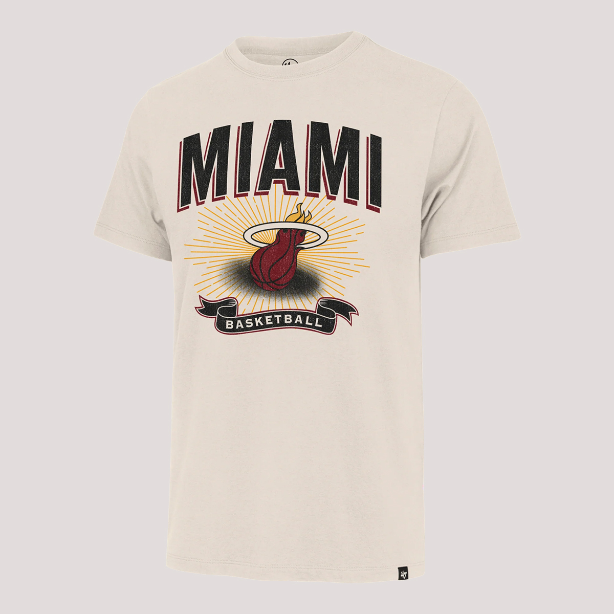 '47 Brand Miami HEAT Play Basketball Tee
