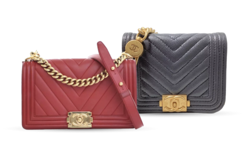 Two CHANEL bags linking to up to 20% off CHANEL