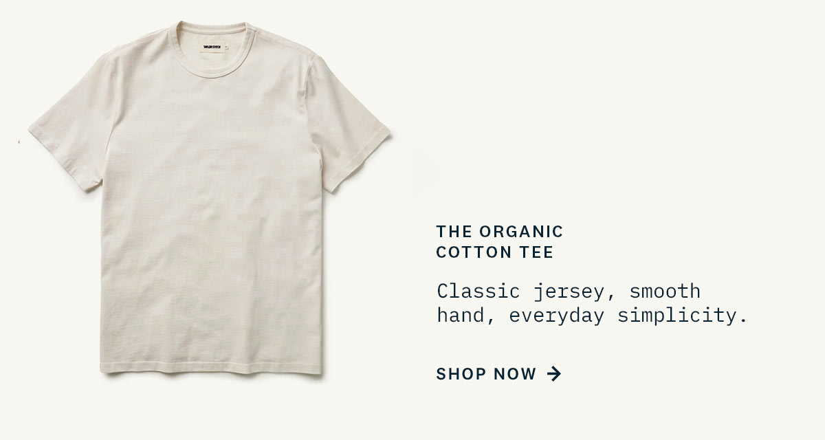 The Organic Cotton Tee in Vintage White