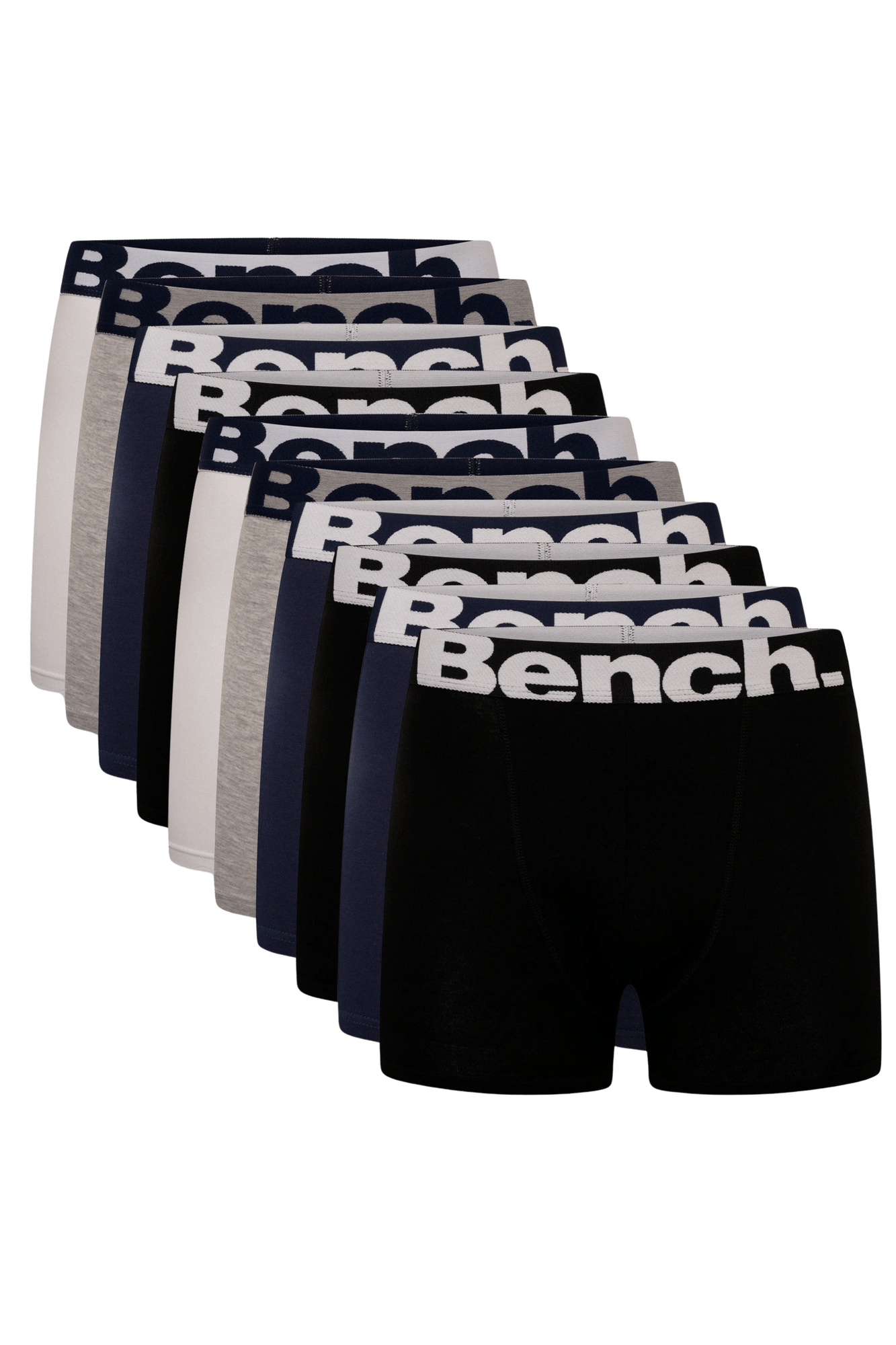 Image of Mens 'YALDEN' 10 Pack Boxers - ASSORTED