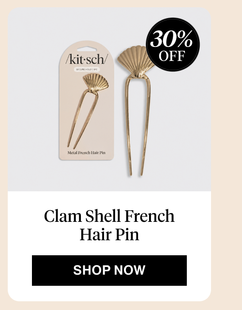 Clam Shell French Hair Pin