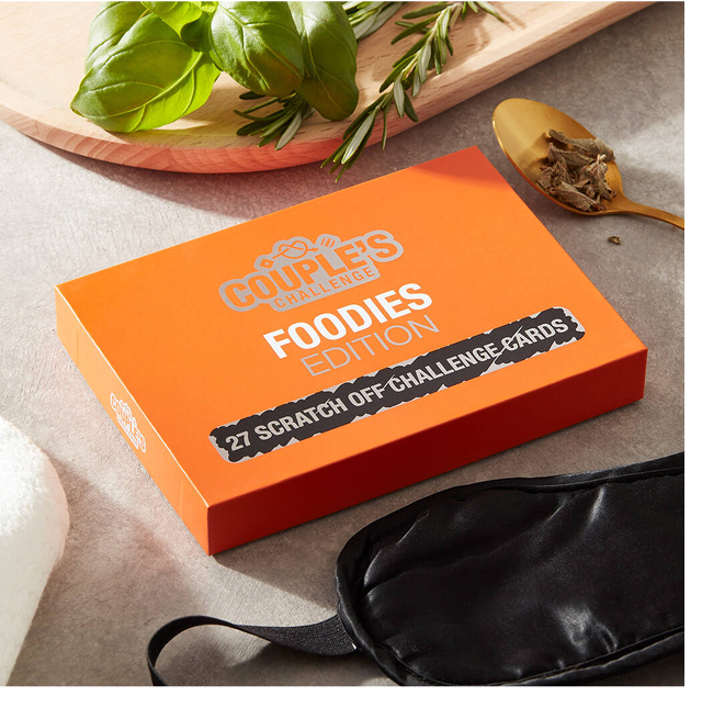 Couple's Challenge: Foodies Edition Scratch Off Reveal Cards