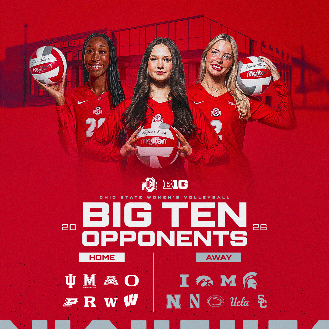 Ohio State Women's Volleyball | 2026 Big Ten Opponents