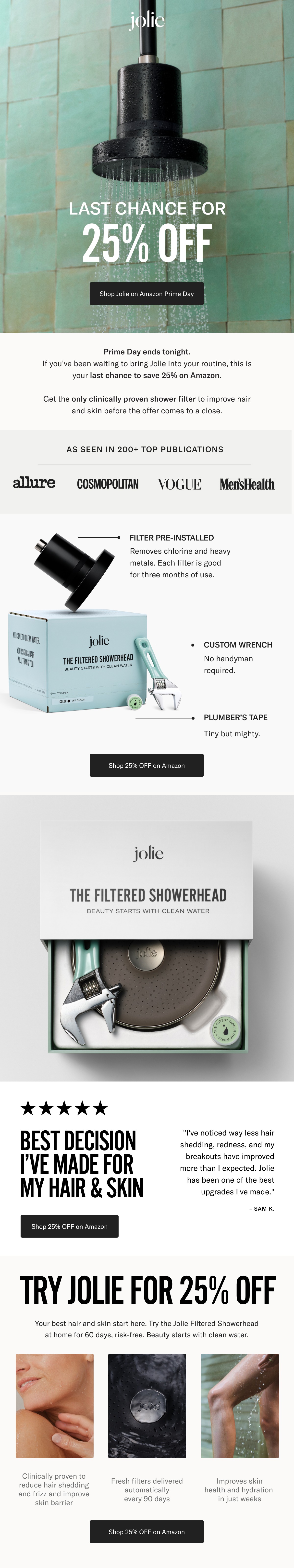 Jolie on Amazon