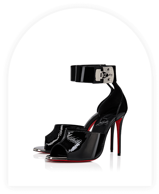 Lock Me Up Sandal - 100 mm strappy sandals