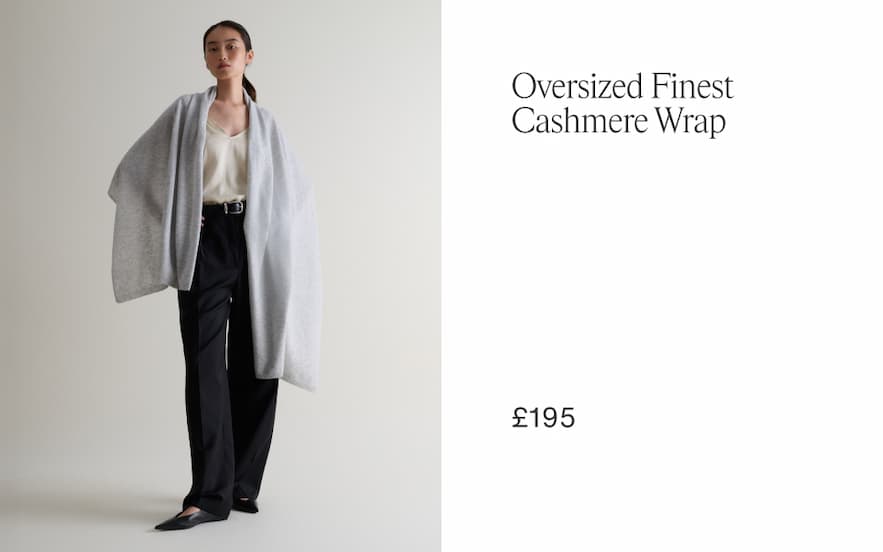 Bath Oversized Finest Cashmere Wrap