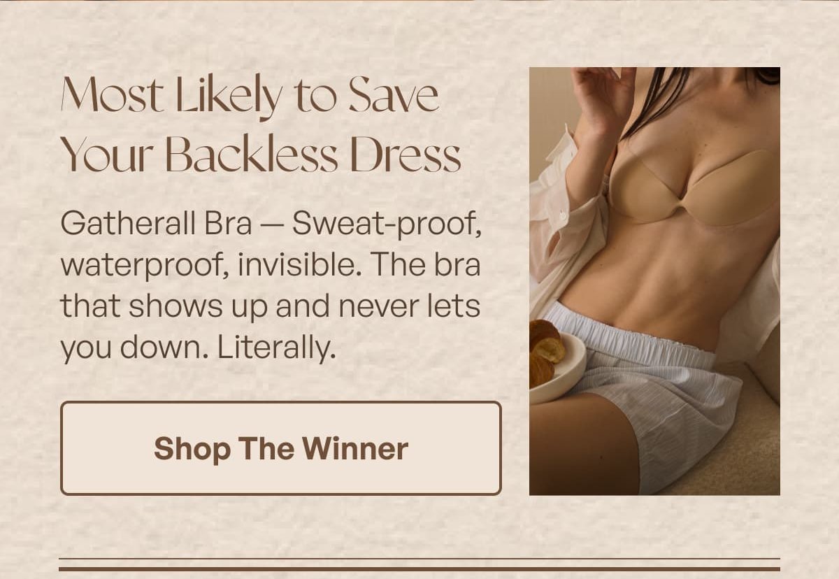 Most Likely to Save Your Backless Dress
