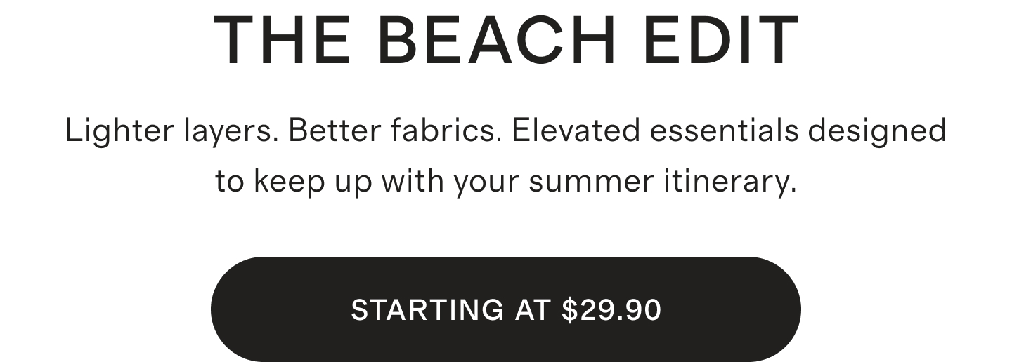 The beach edit
