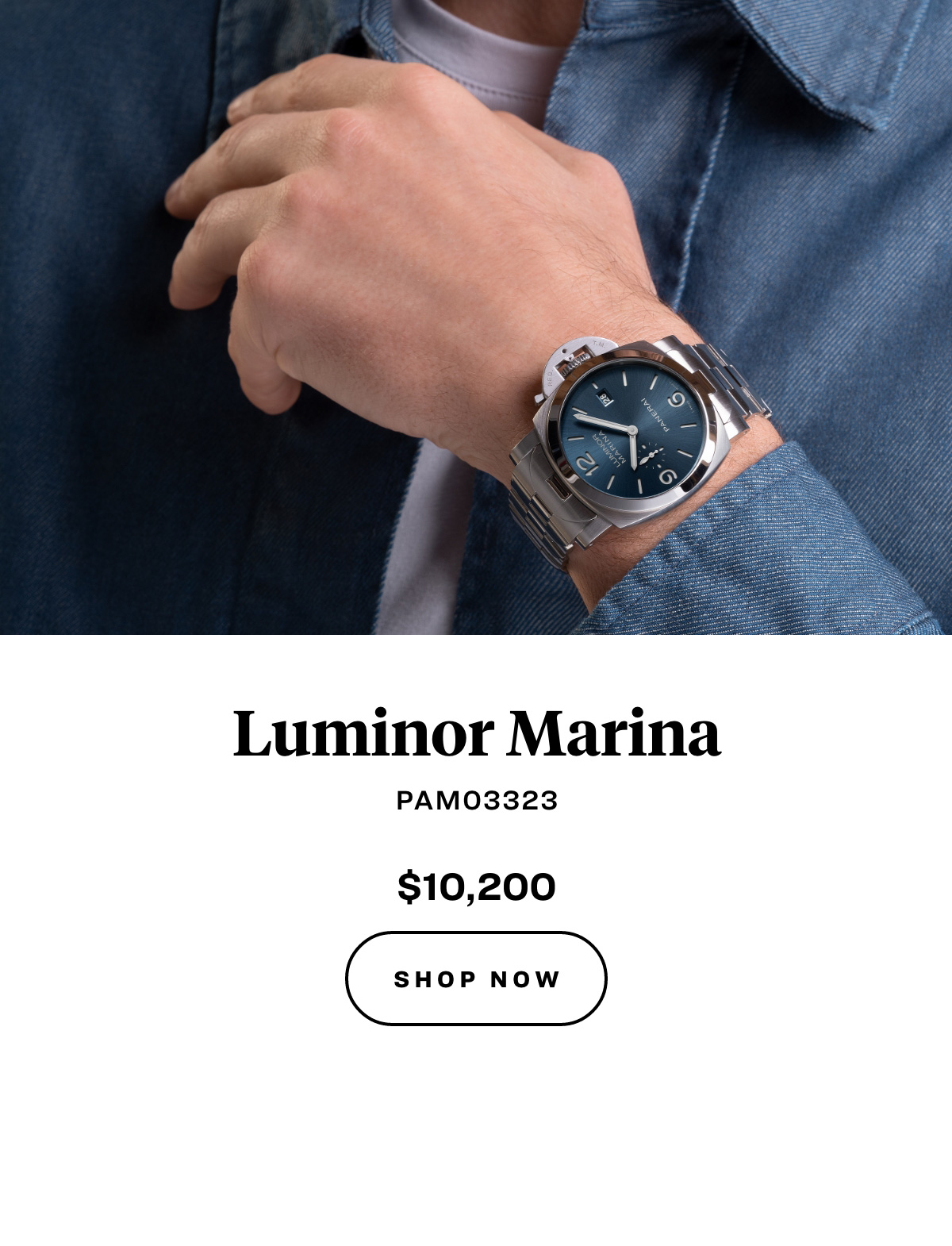 luminor marina pam03323 $10,200 shop now