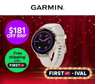 Garmin Venu 3S Smart Sports Watch (Soft Gold with Ivory Band, 41mm) Product Image