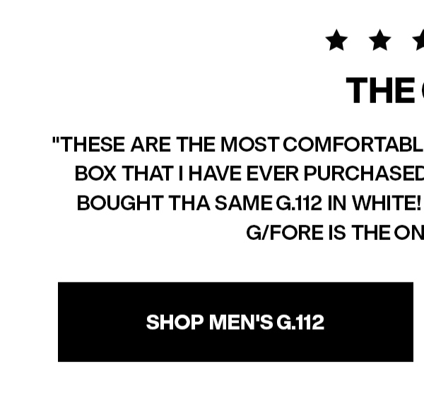 SHOP MEN'S G.112 GOLF SHOE