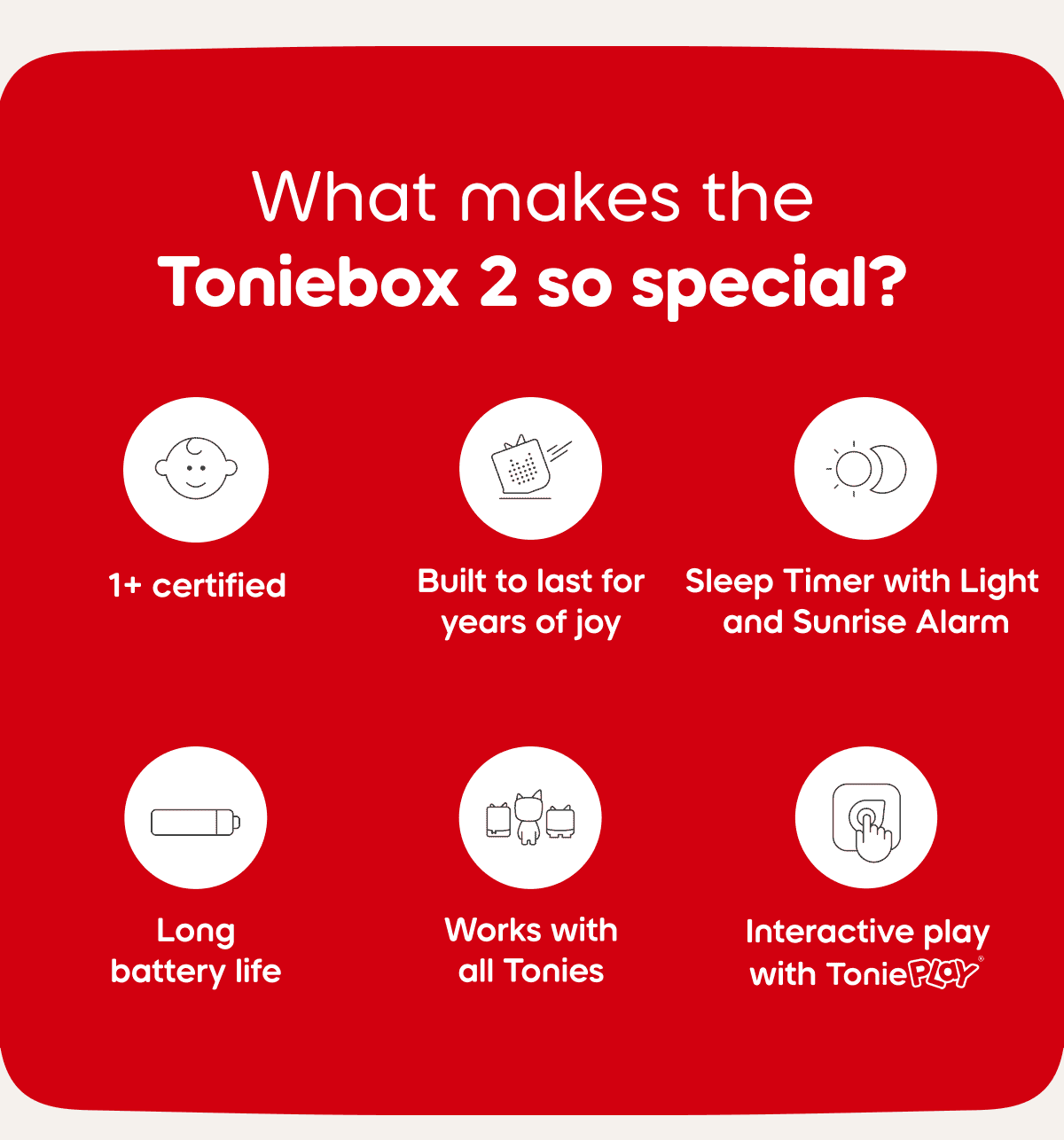 You can choose to bundle a starter set with 3 Tonies, 5 Tonies, or 8 Tonies! Save up to 15% when you bundle 8 Tonies!