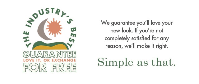 If you don't love your new look, we'll exchange it for free under the Blindsgalore Guarantee
