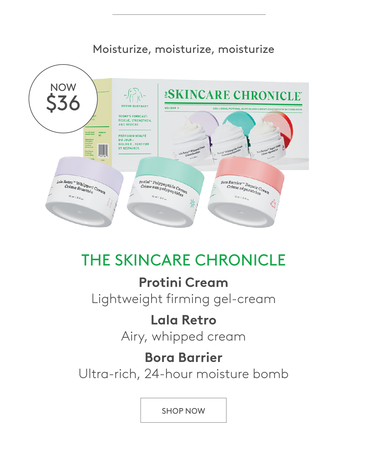 Shop 30% Off The Skincare Chronicle Kit