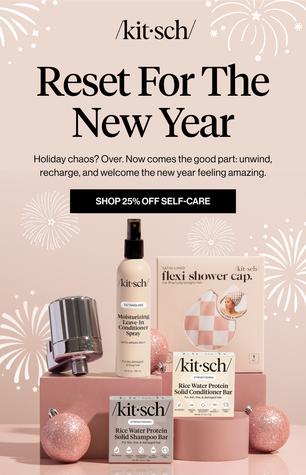 Reset for The New Year. Holiday chaos? Over. Now comes the good part: unwind, recharge, and welcome the new year feeling amazing.