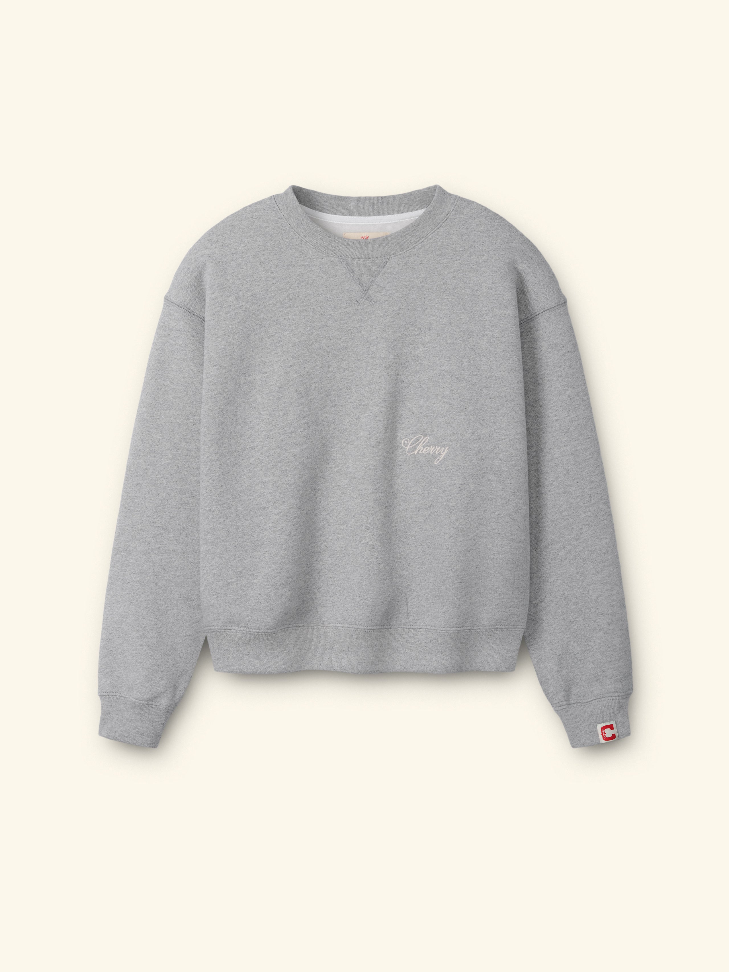 Image of American Classic Crewneck (Heather Grey)