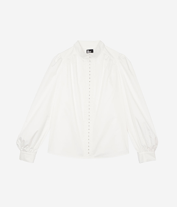 Chemise en coton blanche