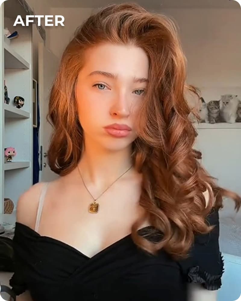 "I've always wanted to curl my hair." 👉 CURLPRO