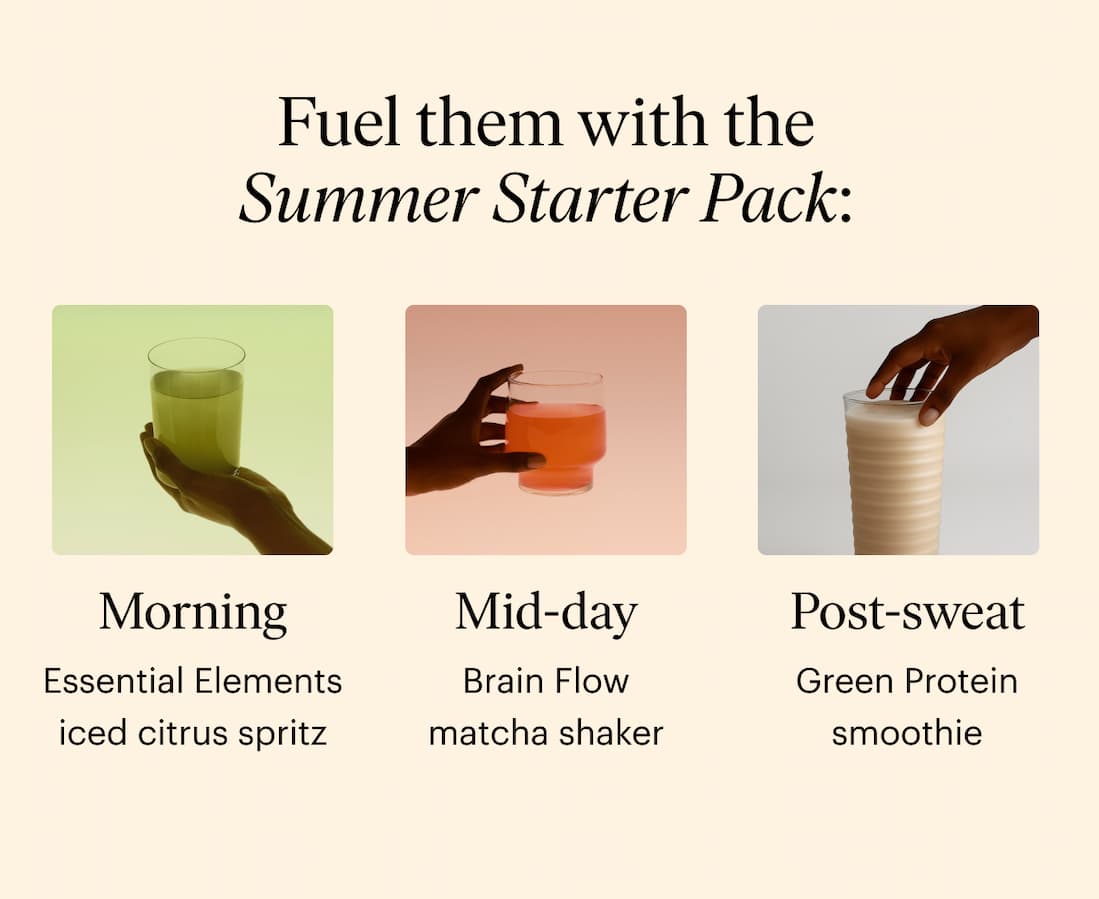 Fuel them with the Summer Starter Pack
