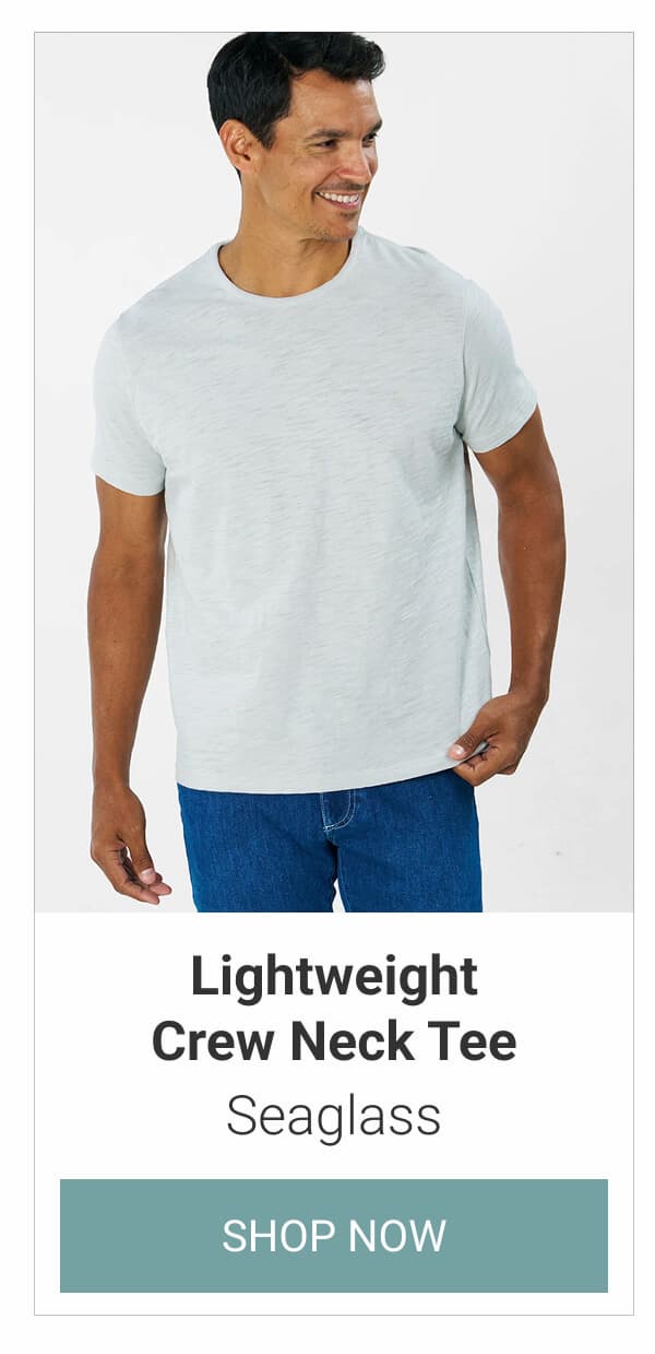 Seaglass Lightweight Crew Neck Tee