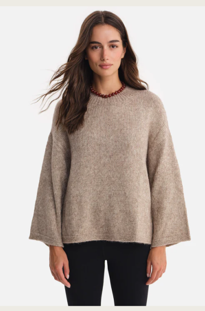 Luxe Alpaca Crewneck Pullover