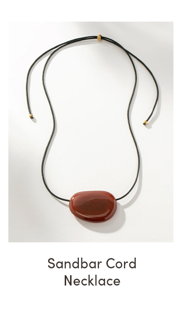 Sandbar Cord Necklace