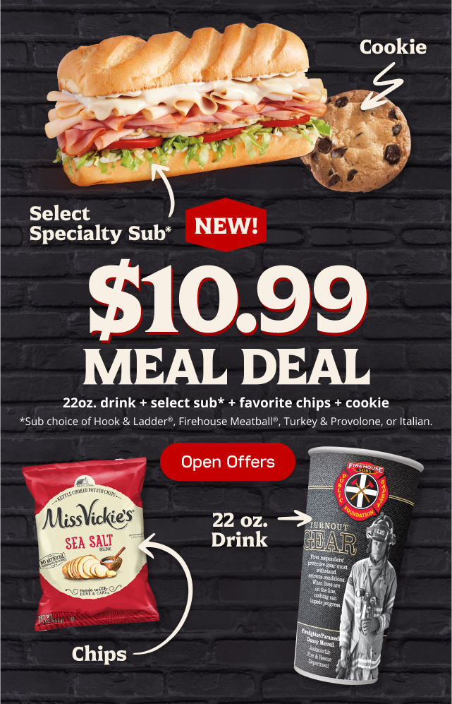 New $10.99 Meal Deal. Open Offers.