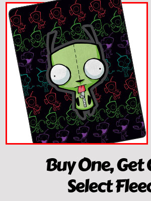 Invader Zim GIR Parade Fleece Blanket
