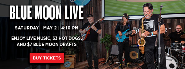 Blue Moon Live Saturday, May 2 @ 4:10PM - Buy Tickets