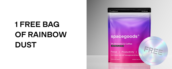 1 Free bag of Rainbow Dust