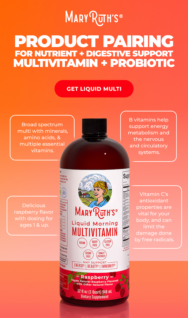 For Nutrient + Digestive Support Multivitamin + Probiotic
